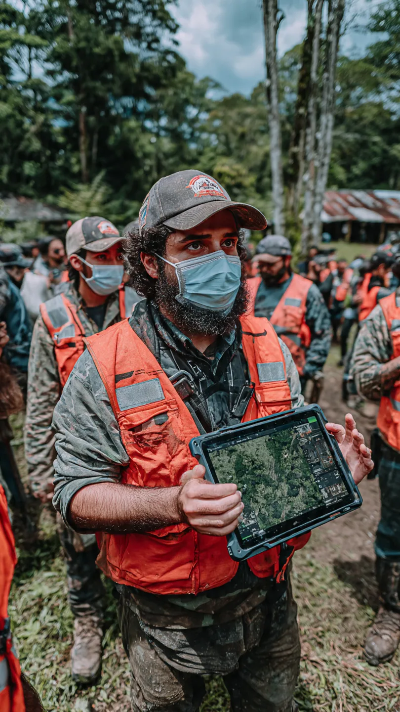 Registro de una operación en terreno